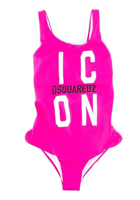 One-piece swimsuit with print DSQUARED2 JUNIOR | D2M49F-DQ0276-D000VTDQ313